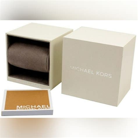 michael kors watch box only|michael kors empty gift box.